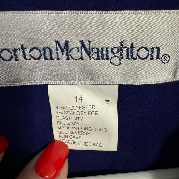 Norton McNaughton Sz 14 Jacket / Blazer Sz 14. Very good condition - Picture 4 of 7